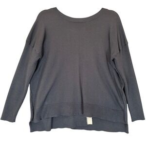 MerSea Coronado Split Back Sweater Sz S/M Knit Top Pullover Travel Minimalist